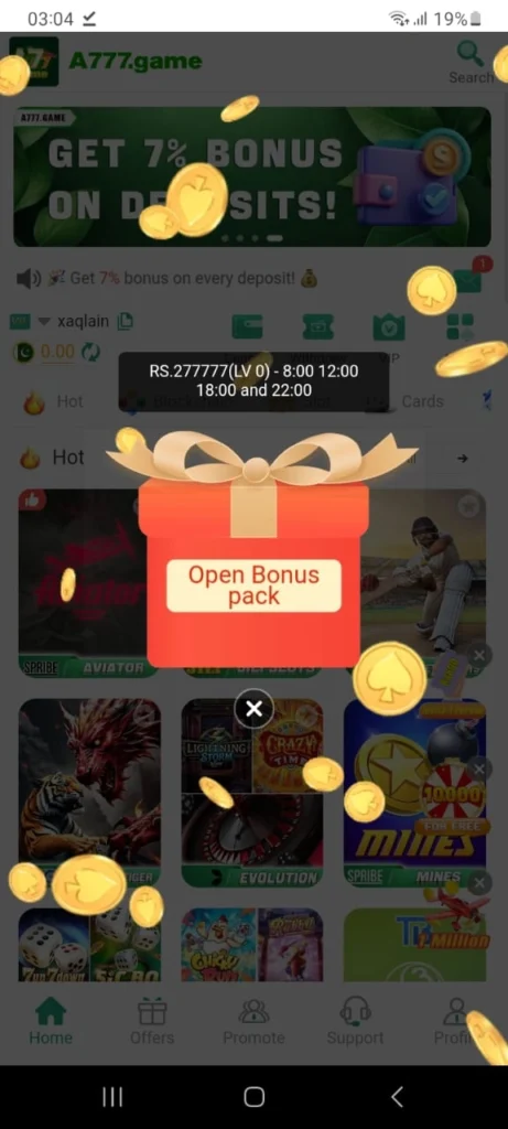 A777 GAME NEW IBONUS MAGE