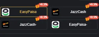 No777 Game deposit and withdrawal process through JazzCash and Easypaisa in Pakistan