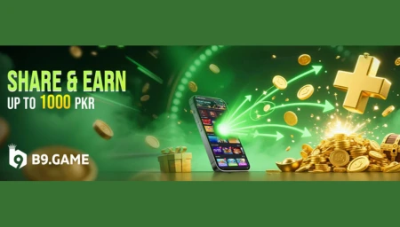 B999 Game Share and Earn 1000 PKR referral bonus
