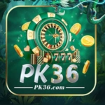 Pk36 Game official logo with website name pk36.com