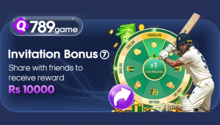 Q789 Game Invite Friends Banner – Earn 1000 to 10000 PKR