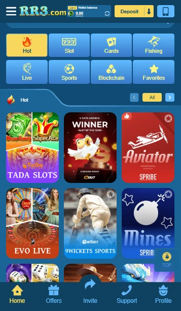 RR3 Game Lobby – Play Casino, Card & Skill-Based Games in Pakistan