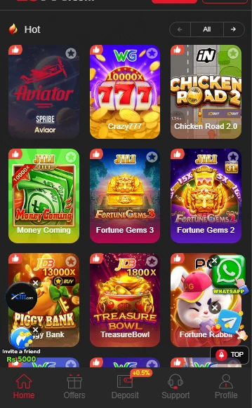ZC777 Game Lobby APK Pakistan – Play Teen Patti, Poker, Slots
