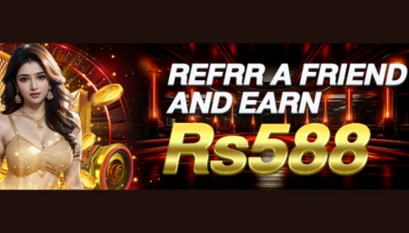 N999 Game refer and earn banner – invite friends and get Rs588 bonus