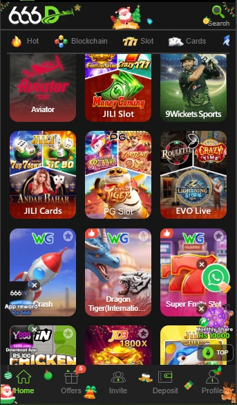 666D Game Lobby – Slots, Poker, Teen Patti & Live Casino