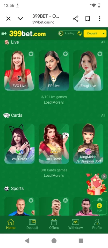 399 Bet Game Live image