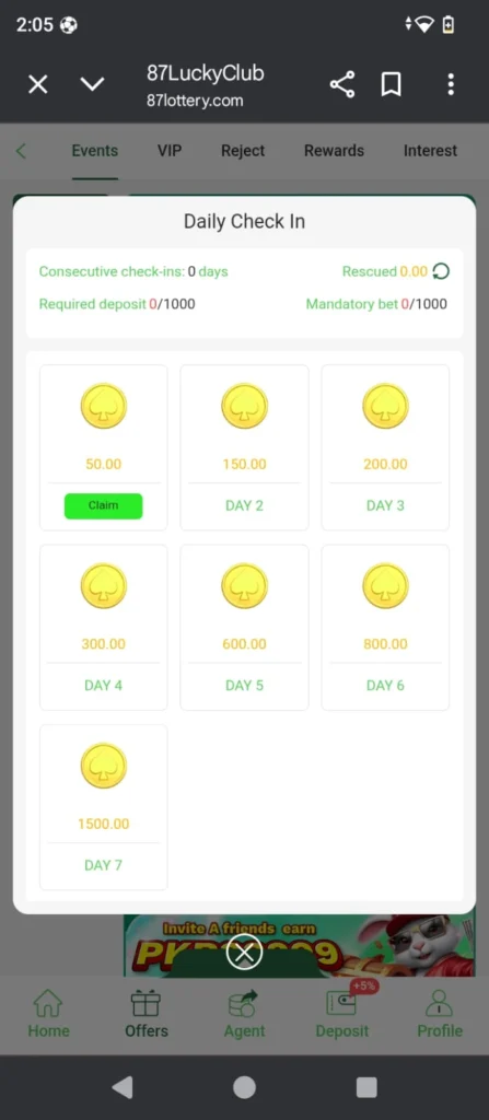 Daily Bonus at N7 Game image