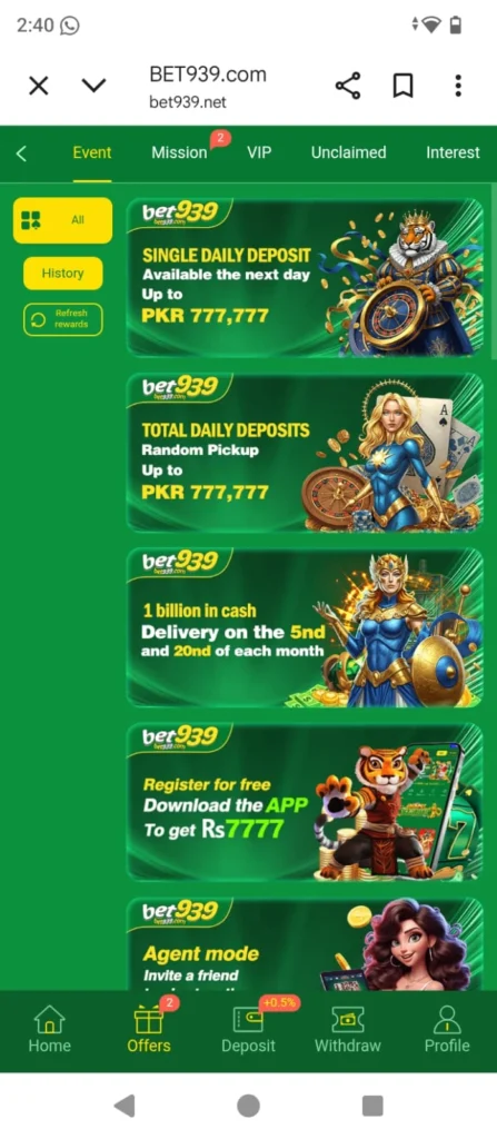 BET 939 GAME IMAGE