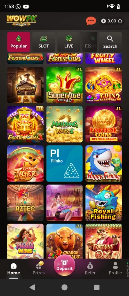WOWPK Game image