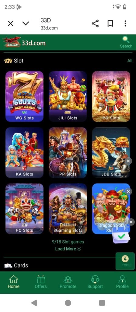 33D GAME INTERNAL IMAGE