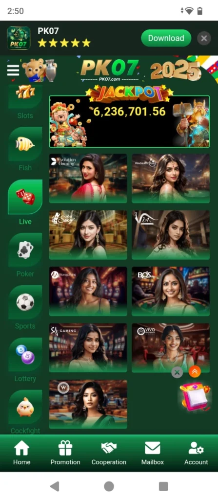 PK07 Game images